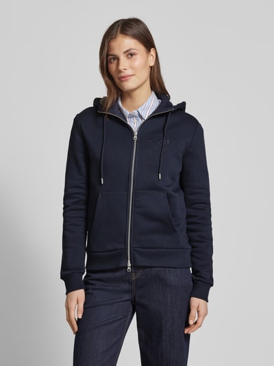 Gant Sweatjacke mit Reißverschluss Marine 4