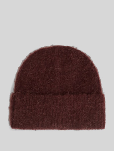 Tommy Hilfiger Beanie aus Woll-Mix mit Alpakawolle Bordeaux 3