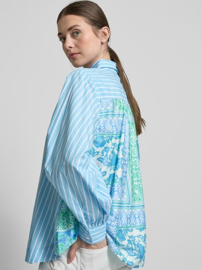 Smith and Soul Relaxed fit overhemdblouse met knoopsluiting Groen - 3