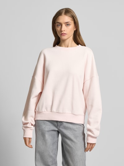 Review Sweatshirt mit gerippten Abschlüssen Rose 4