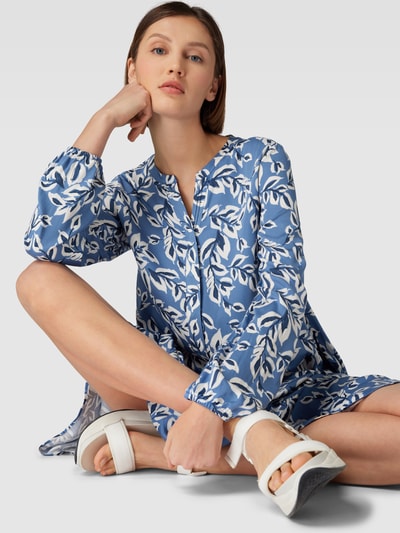 Smith and Soul Blousejurk met all-over motief Bleu - 3