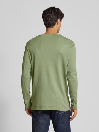 Christian Berg Men Longsleeve met ronde hals Rietgroen - 5