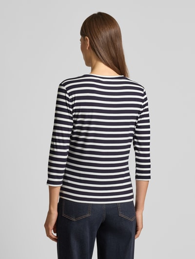 comma Longsleeve mit 3/4-Ärmel Rauchblau 5