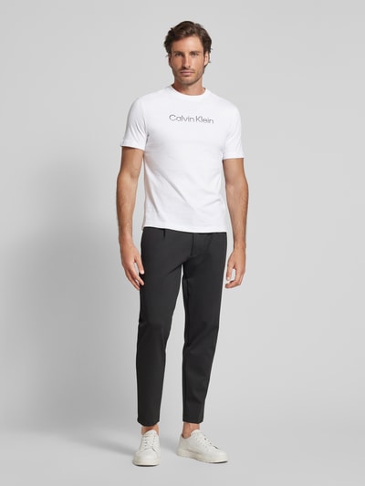 CK Calvin Klein T-shirt z nadrukiem z logo Biały 1