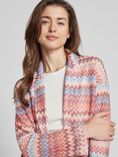 Rich & Royal Blazer met all-over print Oudroze - 3