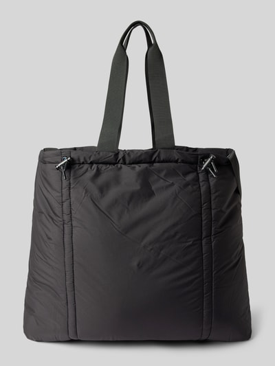 MADS NØRGAARD Handtasche mit Label-Patch Modell 'Recycle Taylor Bag' Black 4