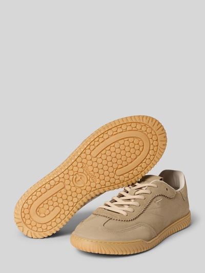 Tamaris Sneaker aus echtem Leder Camel 4