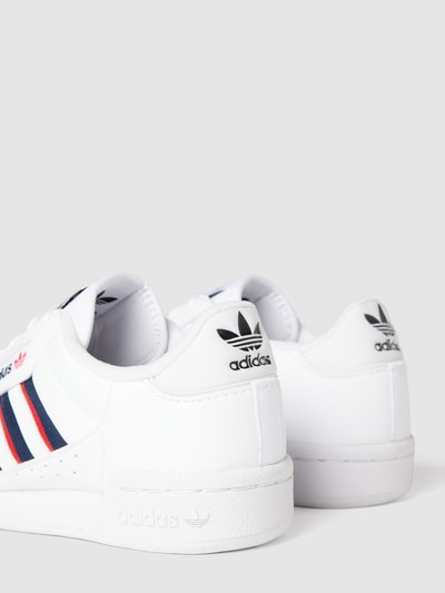 adidas Originals Sneakersy z detalami z logo model ‘CONTINENTAL 80 STRIPES J’ Biały 2