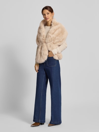 Kurt Beines Schal aus Kunstfell Modell 'Premium' Beige 1