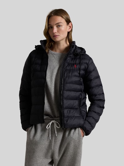 Polo Ralph Lauren Steppjacke mit Kapuze Black 5