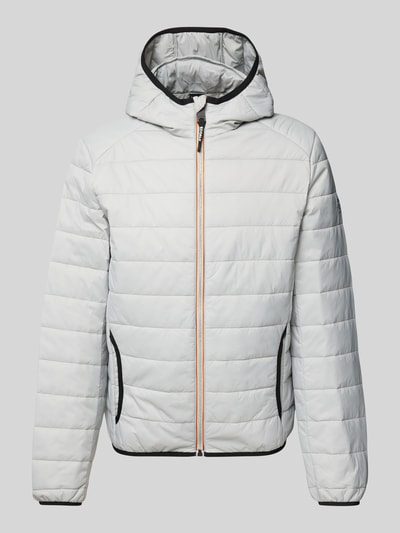 ECOALF Steppjacke mit Kapuze Modell 'ATLANTICOALF' Silber 2