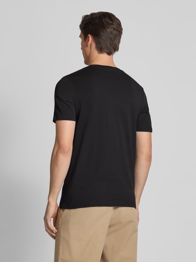 s.Oliver RED LABEL Regular Fit T-Shirt aus reiner Baumwolle Black 5