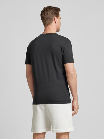 BOSS Orange T-Shirt mit Label-Print Modell 'Tokks' Black 5
