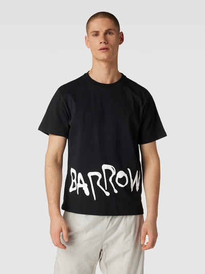 Barrow T-shirt met ronde hals Zwart - 4