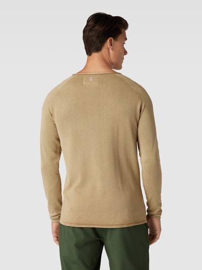 Colours & Sons Gebreide pullover met ronde hals, model 'GARMENT' Lichtgroen - 5