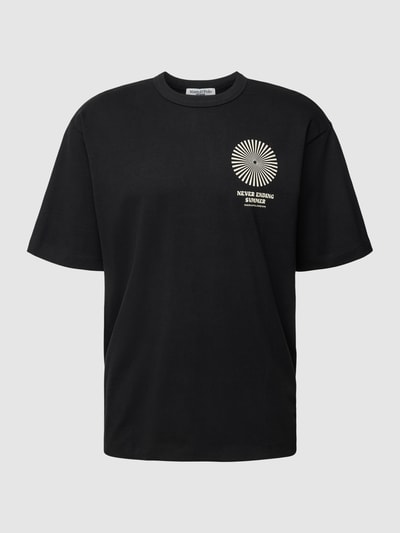 Marc O'Polo DENIM T-Shirt mit Statement-Print Black 2
