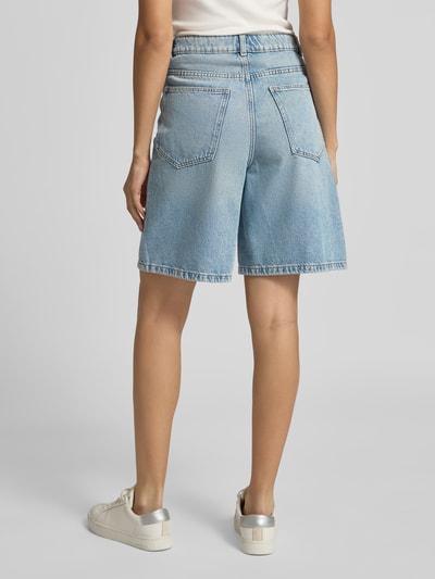 Jake*s Casual Straight Leg Jeansshorts im 5-Pocket-Design Jeansblau 5
