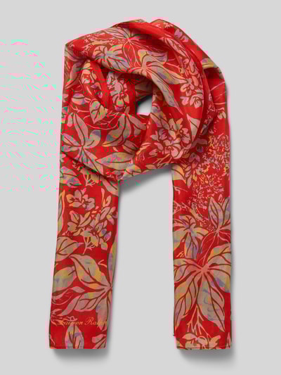 Lauren Ralph Lauren Seidenschal mit Label-Schriftzug Orange 1