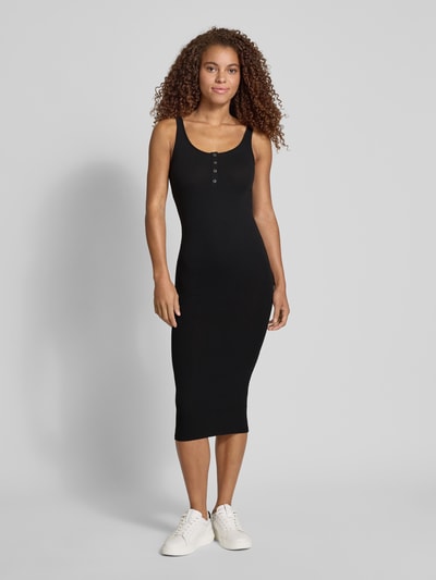 Pieces Super slim fit vrijetijdskleding van katoenmix, model 'KITTE' Zwart - 4