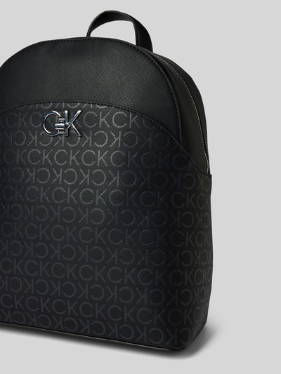 CK Calvin Klein Plecak z aplikacją z logo Czarny 3