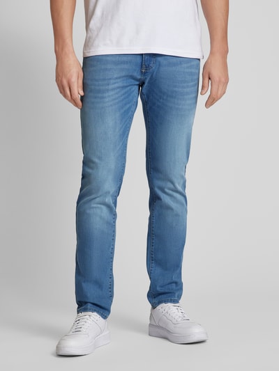 Pierre Cardin Tapered Fit Jeans im 5-Pocket-Design Modell 'Lyon' Dunkelblau 4