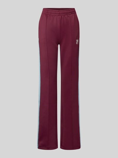 FILA Joggingbroek met elastische band, model 'COMO' Donkerrood - 2