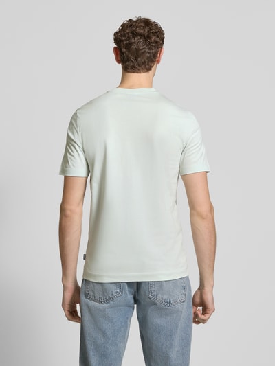 BOSS Regular Fit T-Shirt aus reiner Baumwolle Modell 'THOMPSON' Mint 5