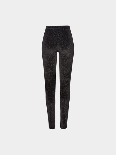 Philosophy di Lorenzo Ser Samtleggings mit Glitter Black 2