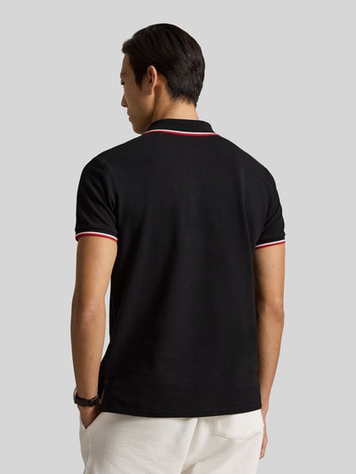 Polo Ralph Lauren Koszulka polo o kroju regular fit z czystej bawełny z paskami w kontrastowym kolorze Czarny 5