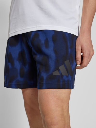 adidas Sportswear Sweatshorts mit elastischem Bund Dunkelblau 3