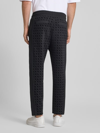 JOOP! Collection Sweatpants mit elastischem Bund und Label-Detail Modell 'Tamas' Black 5