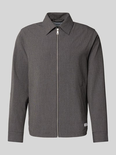 Marc O'Polo Denim Regular Fit Hemdjacke mit Viskose-Anteil Mittelgrau 2