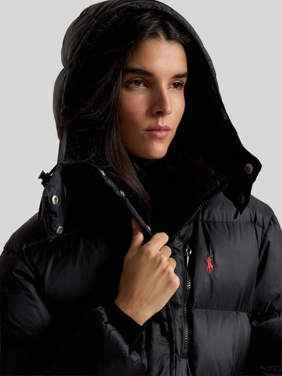 Polo Ralph Lauren Daunenjacke mit abnehmbarer Kapuze Black 3