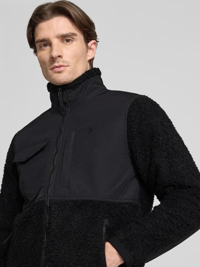 Polo Ralph Lauren Bluza rozpinana ze stójką Czarny 3