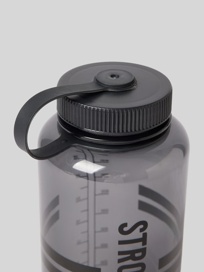 Stronger Trinkflasche mit Label-Print Modell 'Clear Watter' Black 2