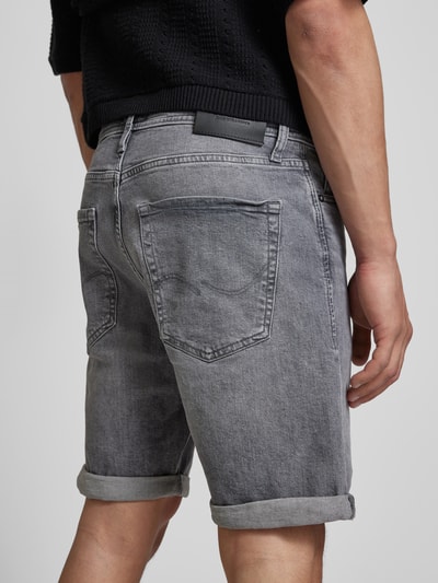 Jack & Jones Regular Fit Jeansshorts im 5-Pocket-Design Modell 'RICK' Mittelgrau 3