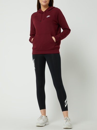 Nike Standard Fit Hoodie mit Logo-Stickerei  Bordeaux 1