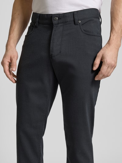 Christian Berg Men Straight Leg Chino im 5-Pocket-Design Black 3