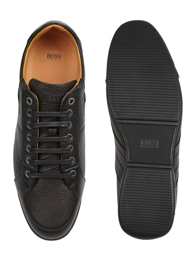 BOSS Sneaker aus Leder  Black 4