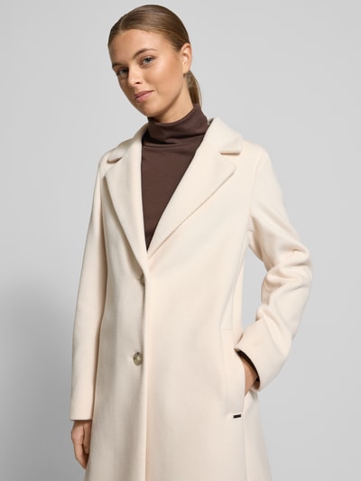 Cinque Płaszcz z kapturem model ‘MIRA’ Złamany biały 3