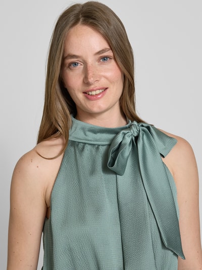 Swing Jumpsuit met opstaande kraag Lindegroen - 3