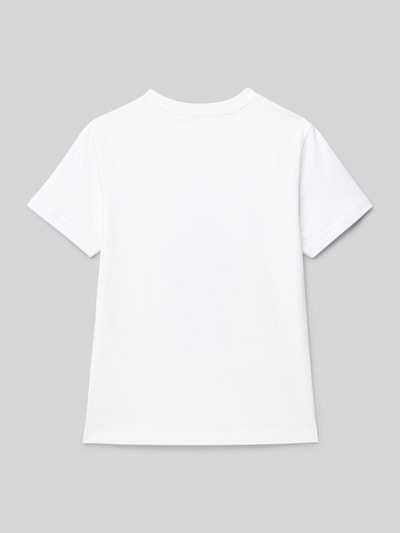 Polo Ralph Lauren Teens T-shirt met ronde hals Wit - 3