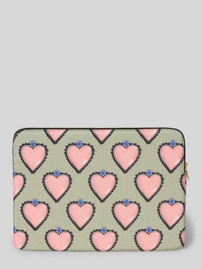 WOUF Laptoptasche mit Label-Detail Schilf 2