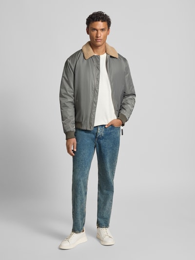 American Vintage Straight leg jeans in 5-pocketmodel, model 'JOYBIRD' Lichtblauw - 1