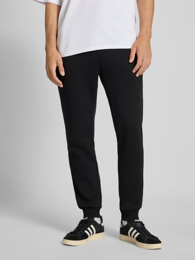 Jack & Jones Sweatpants mit elastischem Bund und Tunnelzug Modell 'GORDON' BLACK 4