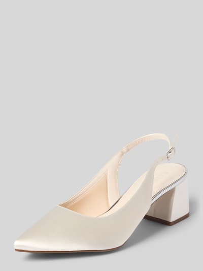 Rainbow Club Pumps mit Blockabsatz Modell 'Hazel' Offwhite 1