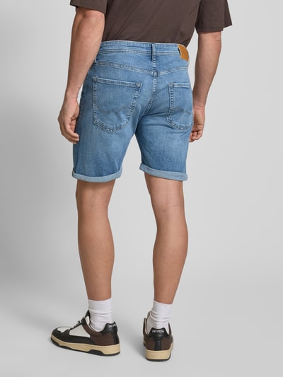 Jack & Jones Regular Fit Jeansshorts im 5-Pocket-Design Modell 'RICK' Hellblau 5