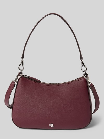 Lauren Ralph Lauren Torebka z aplikacją z logo Bordowy 2