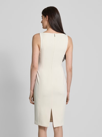 Lauren Ralph Lauren Knielanges Cocktailkleid Modell 'Ladonya' Ecru 5