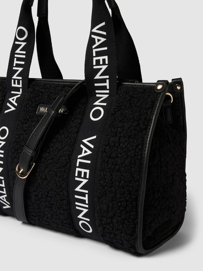 VALENTINO BAGS Handtasche mit Teddyfell Modell 'SPECIAL CAMY' Black 2